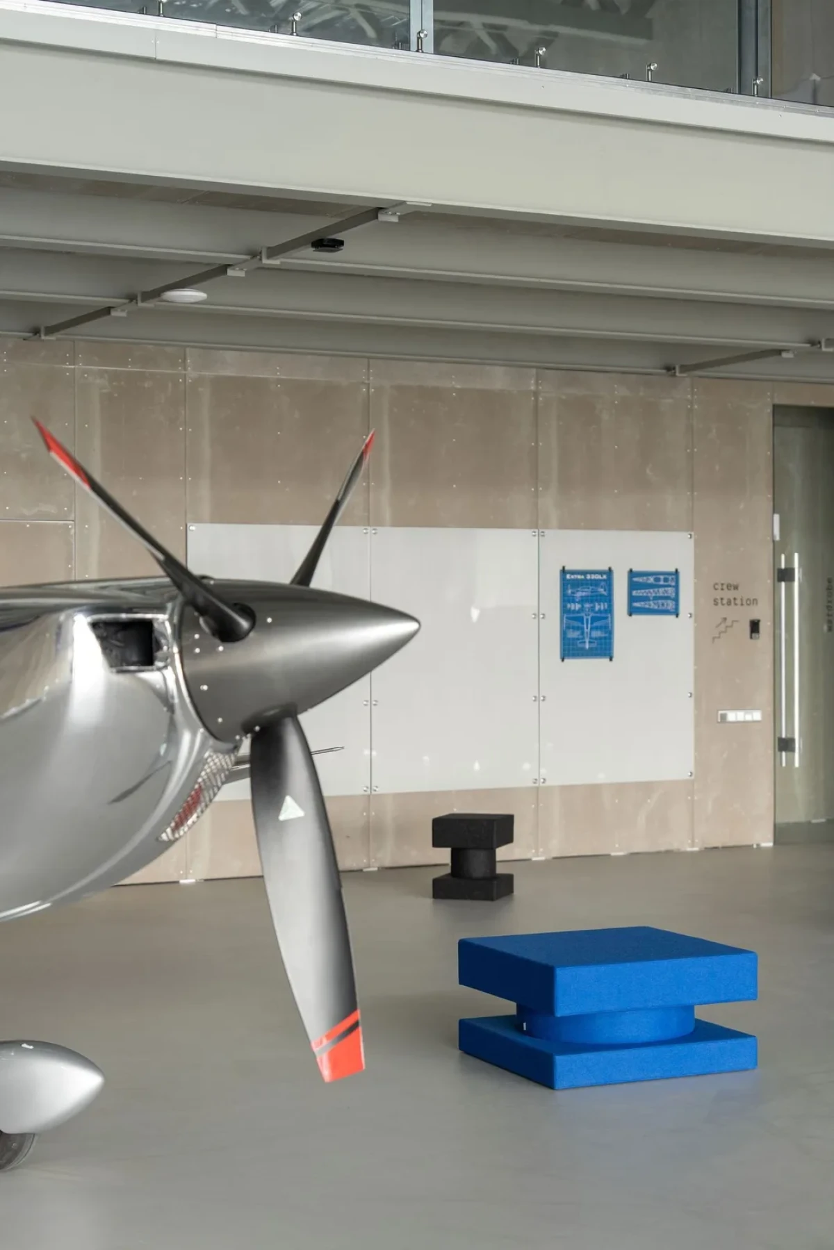 AEROTIM 机库,飞机与技术展示区