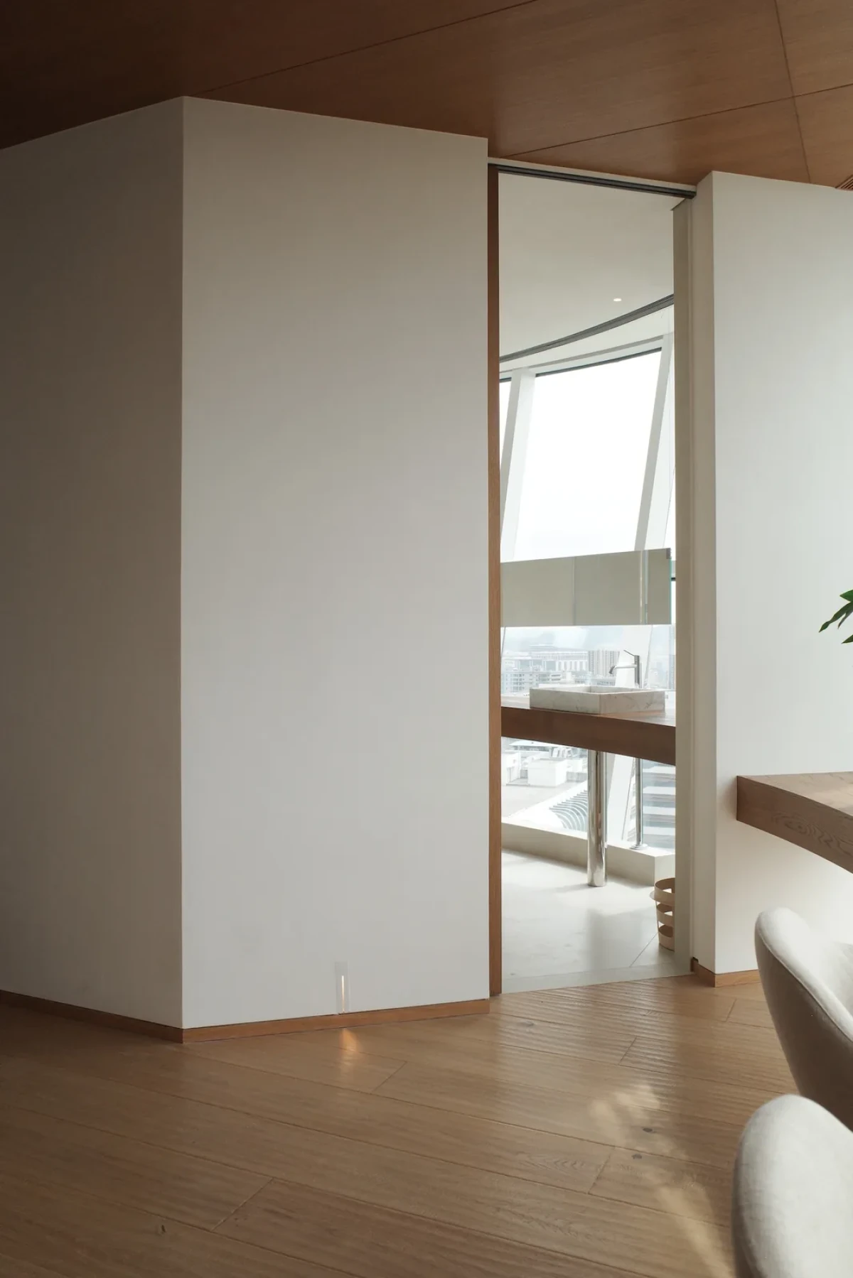 Residential-scale seating in the office