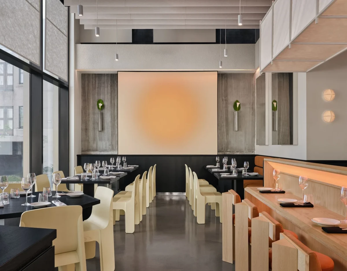 Minnibar餐厅，Ivy Studio设计，摄影：Alex Lesage